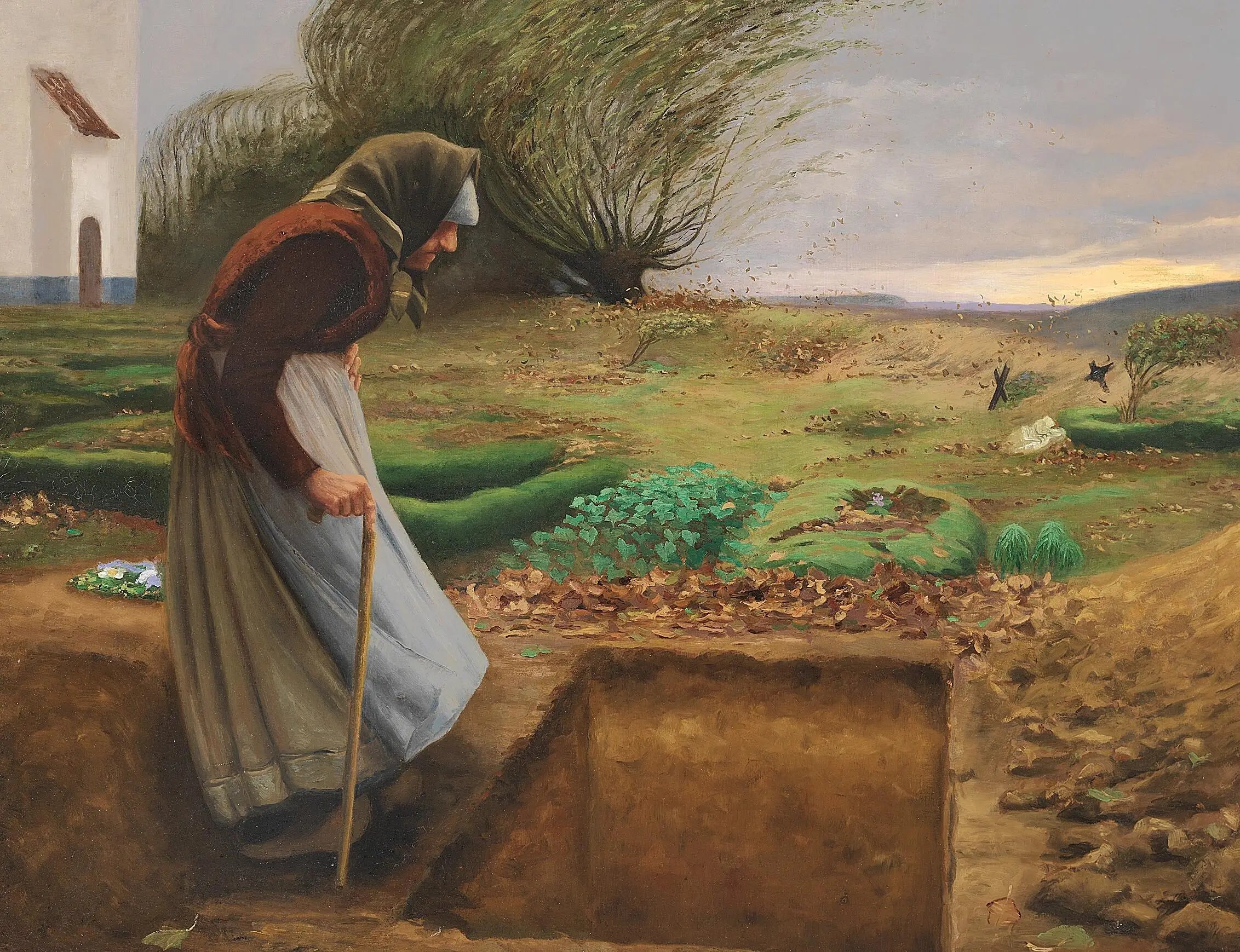 Automne. - H. A. Brendekilde - Alpha Reproduction