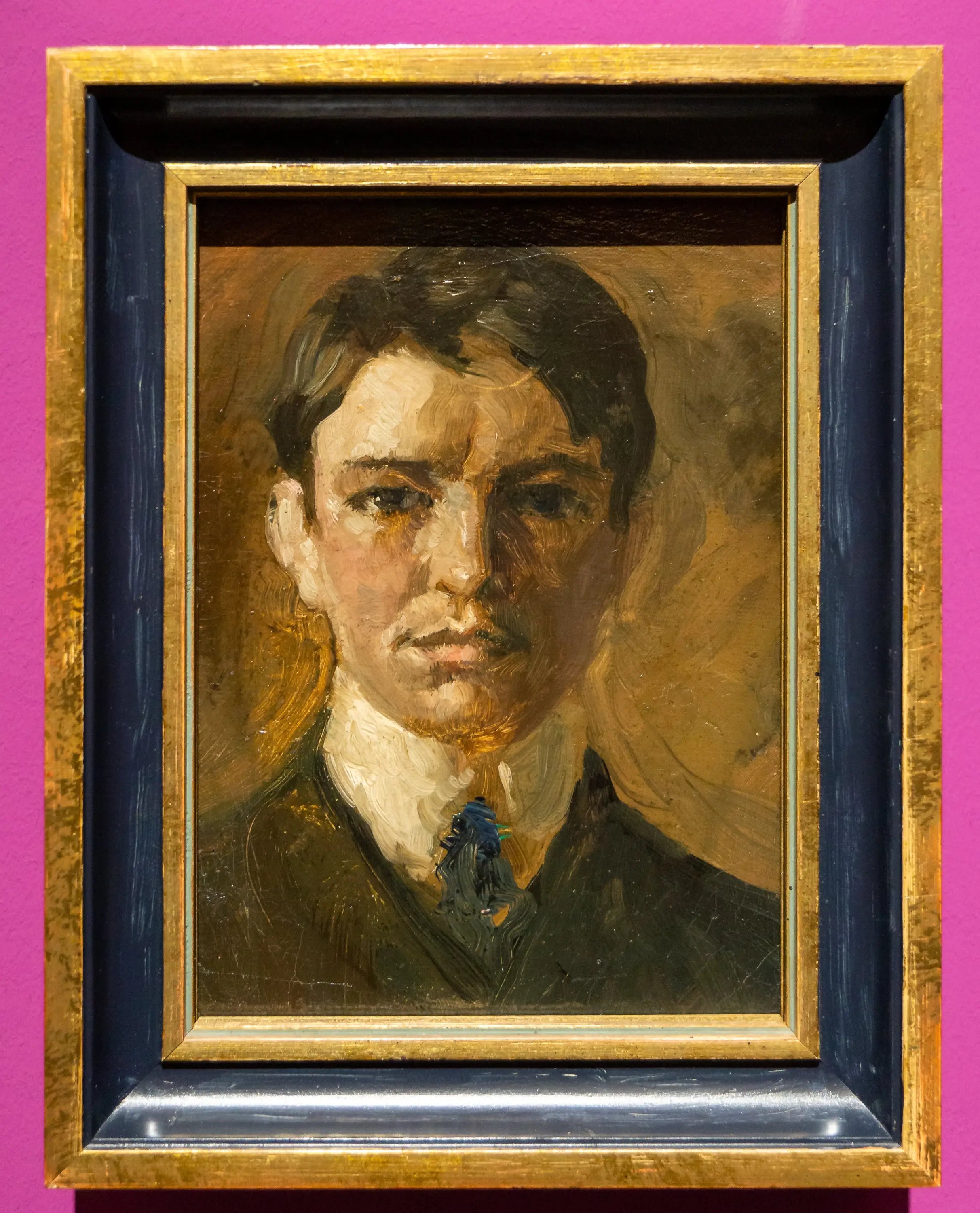 Autoportrait, 1907 - August Macke image 1 reproduction artisanale de tableau
