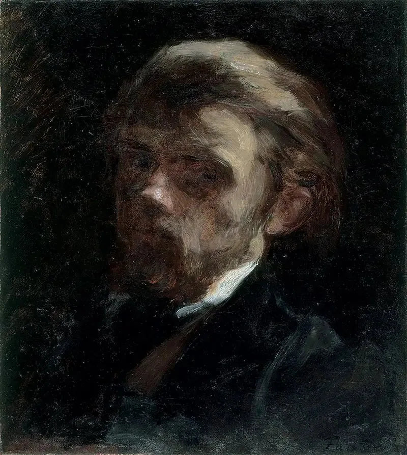 左側三分の二の自画像の胸像 - アンリ・ファンタン＝ラトゥール

Source:
Autoportrait en buste, de trois quarts à gauche - Henri Fantin-Latour