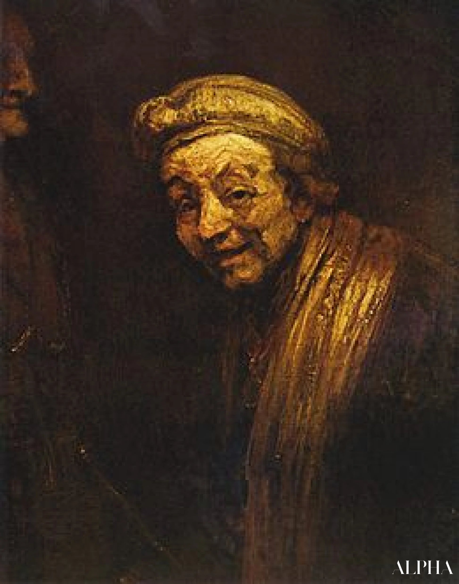 Autoportrait en Zeuxis - Rembrandt van Rijn - Reproductions de tableaux et peintures haut de gamme