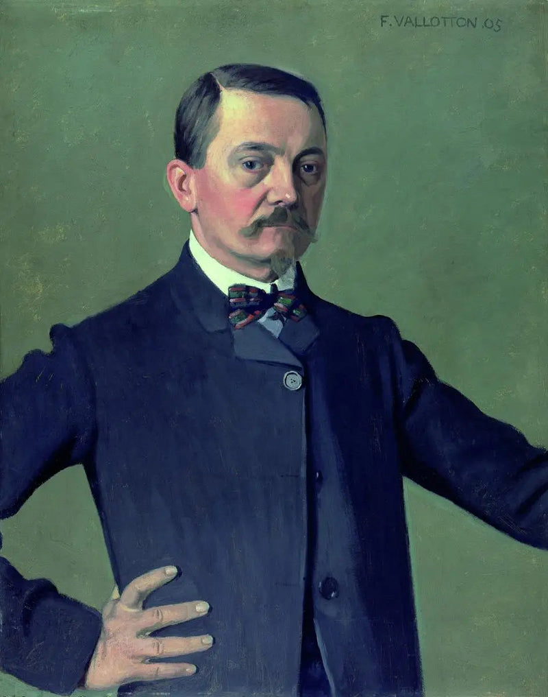 自己肖像 - フェリックス・ヴァロトン

Source:
Autoportrait - Félix Vallotton