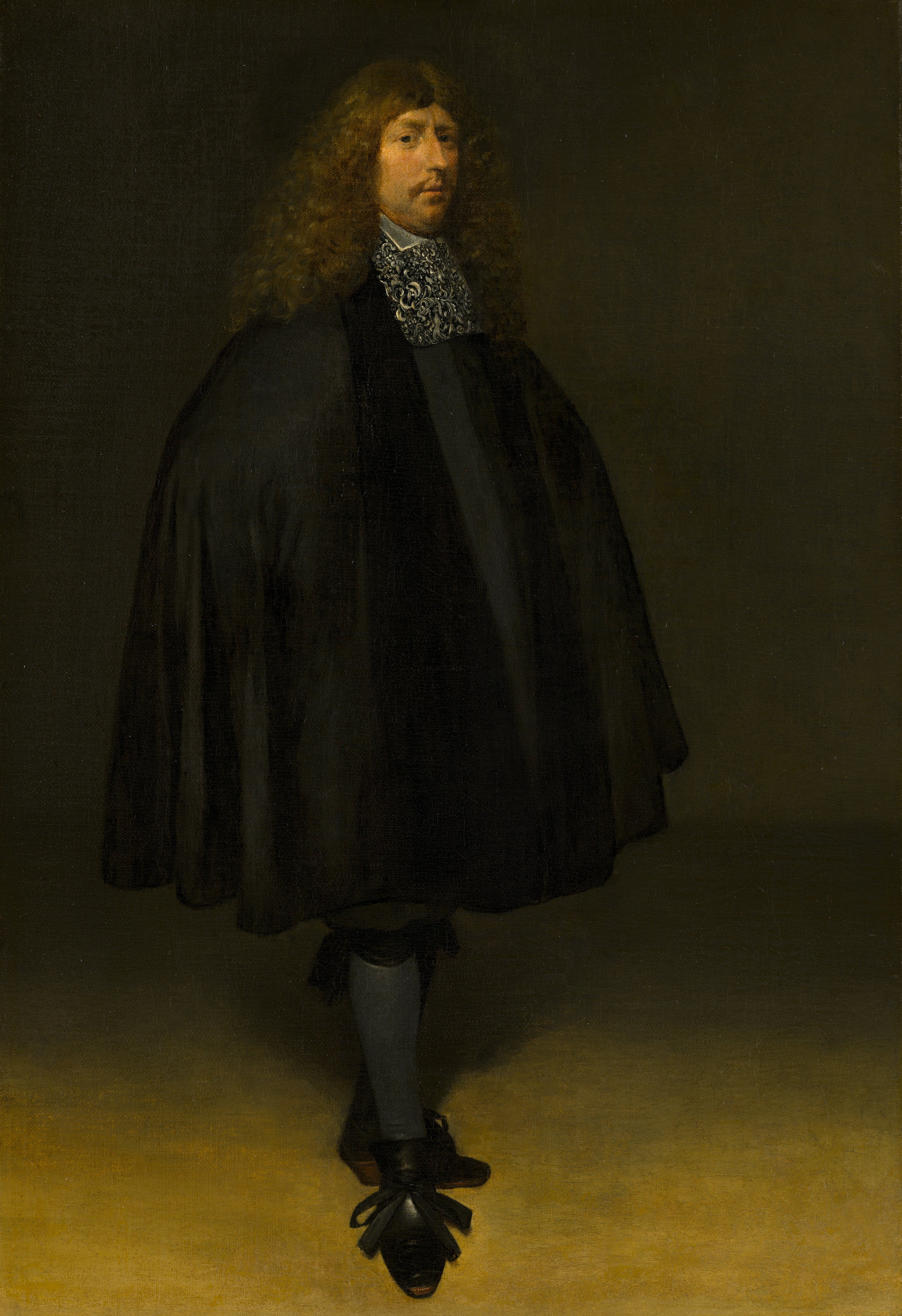 Autoportrait - Gerard ter Borch image 1 copie de tableau peinte à la main