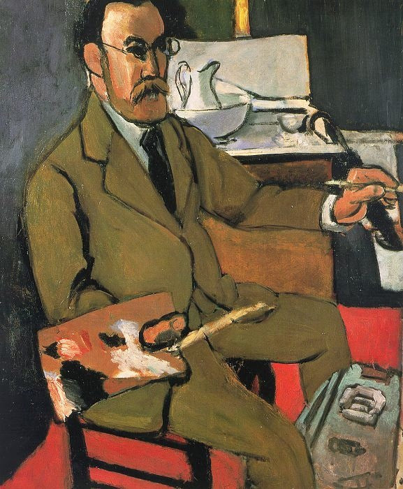 Reproduction du tableau « Autoportrait - Henri Matisse » par Alpha Reproduction en peinture à l’huile