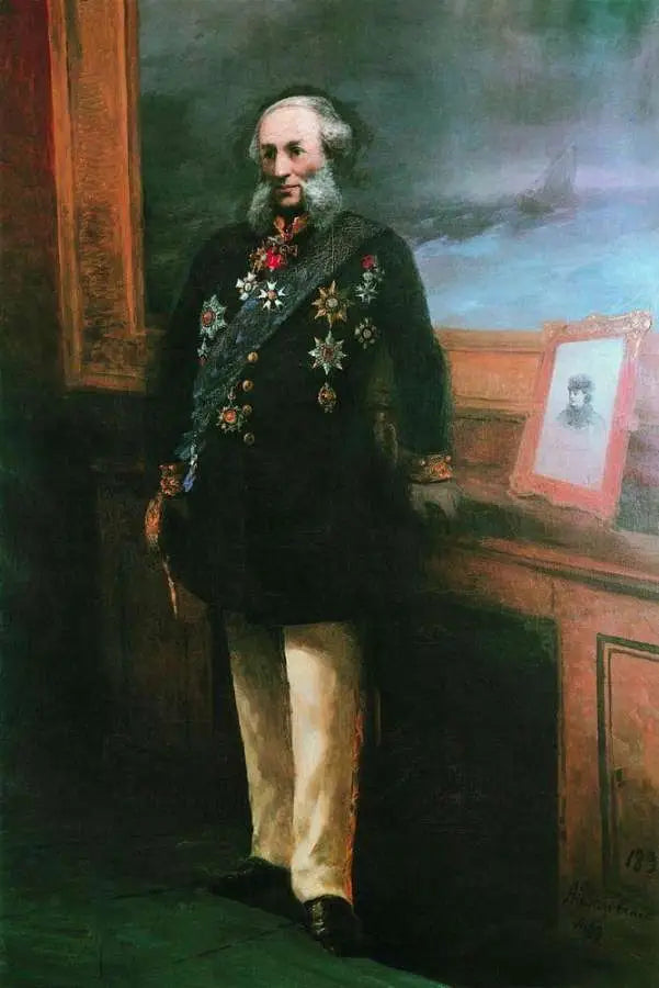 自己肖像画 - イヴァン・アイヴァゾフスキー

Source:
Autoportrait - Ivan Aïvazovski