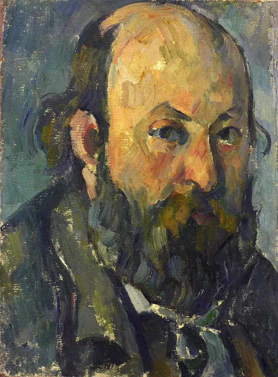 Autoportrait - Paul Cézanne image 1 copie de tableau peinte à la main