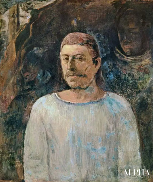 Autoportrait près du Golgotha - Paul Gauguin - Reproductions de tableaux et peintures haut de gamme