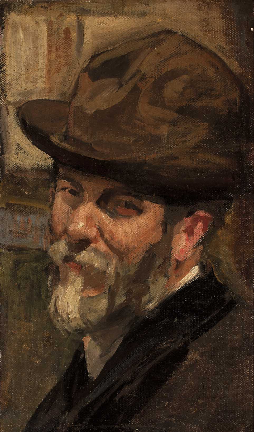Autoportrait vers 1925 - Eliseu Visconti image 1 reproduction artisanale de tableau