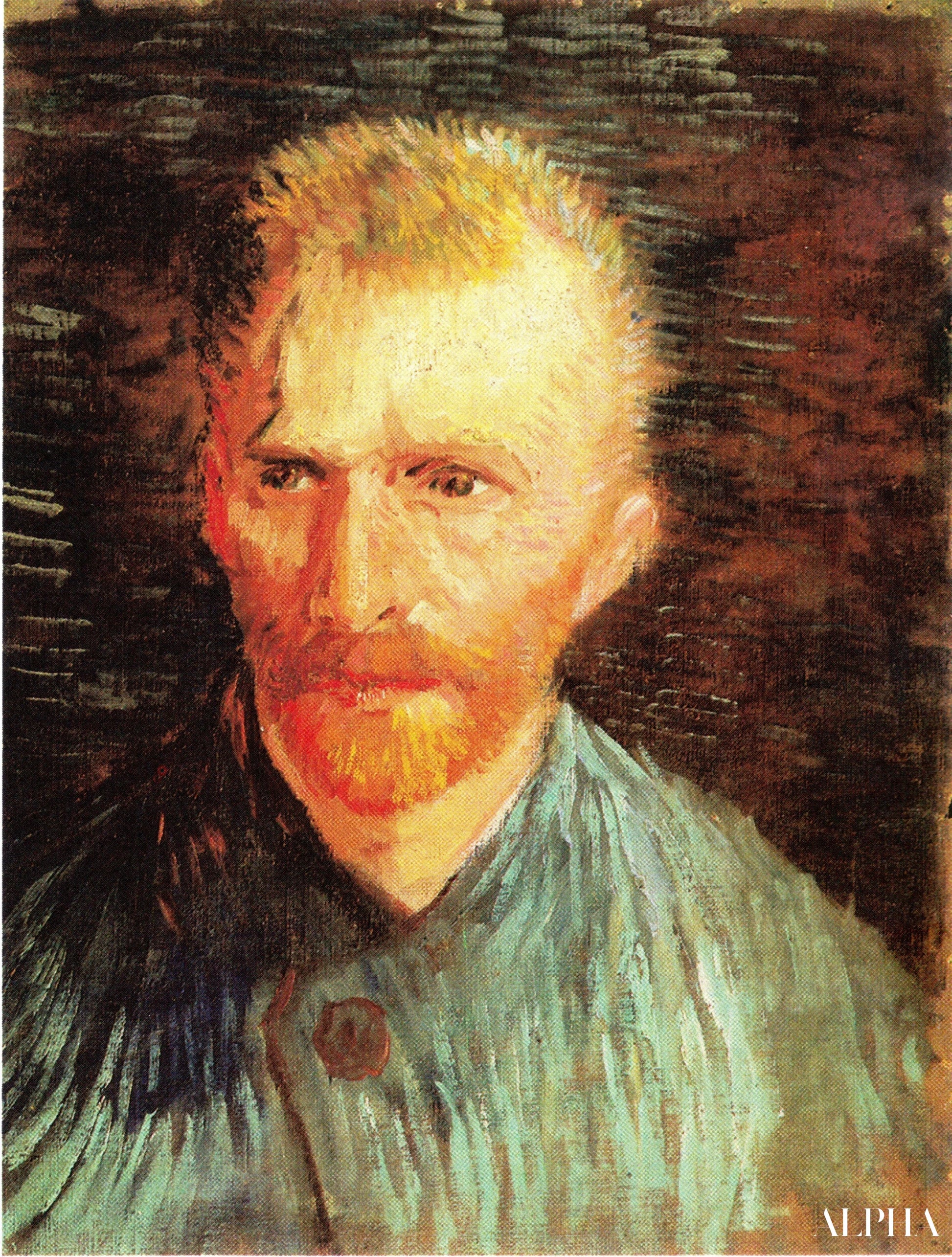 Autoportrait Vincent Van Gogh,1887 - Van Gogh - Reproductions de tableaux et peintures haut de gamme