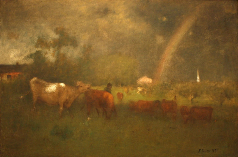 デラウェア川の反対側 - ジョージ・イネス

Source:
Averse sur le fleuve Delaware - George Inness