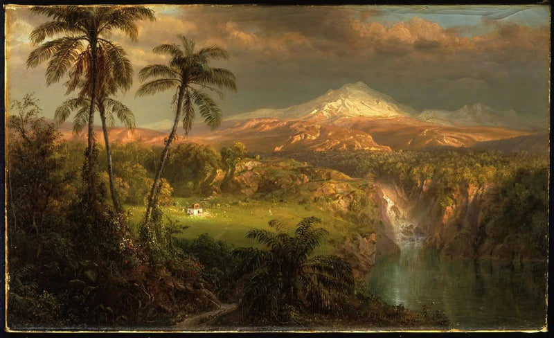 熱帯地方の一時的な逆流 - フレデリック・エドウィン・チャーチ

Source:
Averses passagères sous les tropiques - Frederic Edwin Church