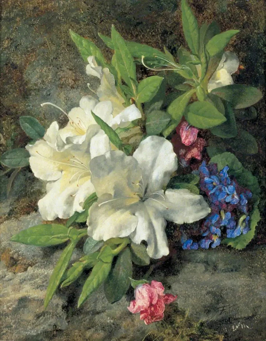 白いアザレア - アンリ・ファンタン＝ラトゥール

Source:
Azalées blanches - Henri Fantin-Latour