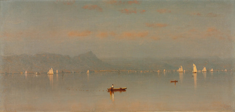 ハバーストロウ湾 - サ Sanford Robinson Gifford