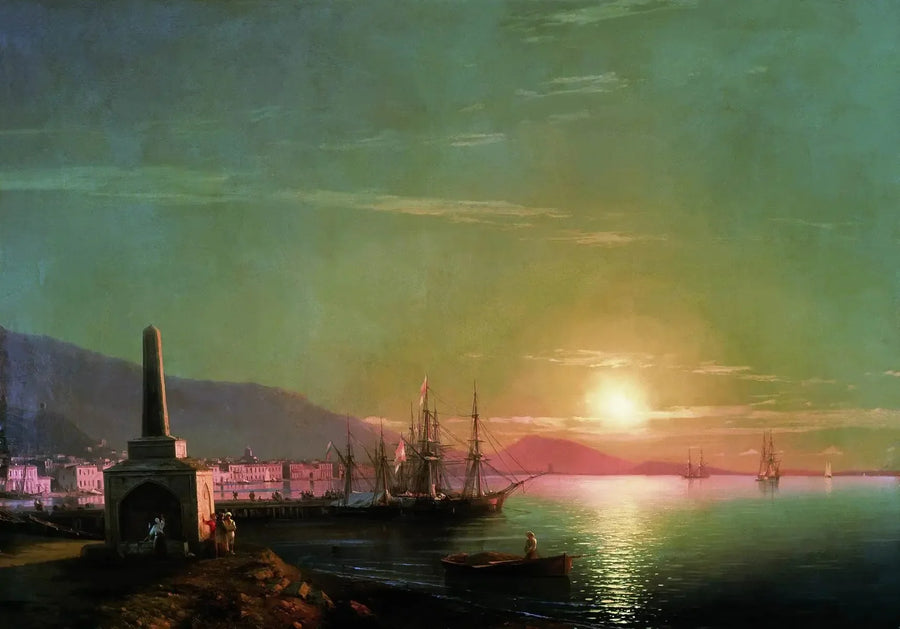 テオドシア湾、日の出 - イワン・アイヴァゾフスキー

Source:
Baie de Théodosie, lever de soleil - Ivan Aïvazovski