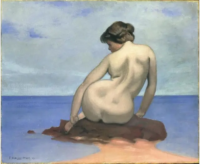 岩の上に座る浴女 - フェリックス・ヴァロトン

Source:
Baigneuse assise sur un rocher - Félix Vallotton