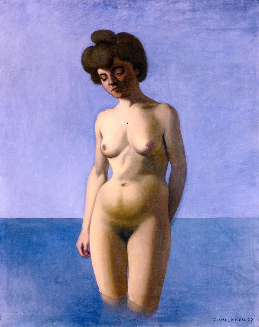 Baigneuse de visage - Félix Vallotton - Alpha Reproduction