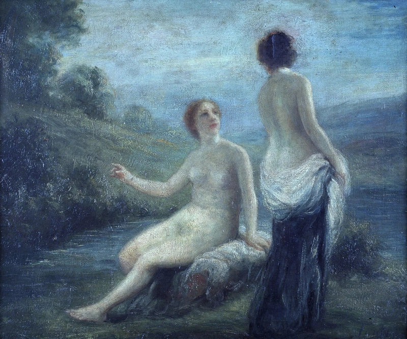 入浴する女性たち - アンリ・ファンタン＝ラトゥール

Source:
Baigneuses - Henri Fantin-Latour