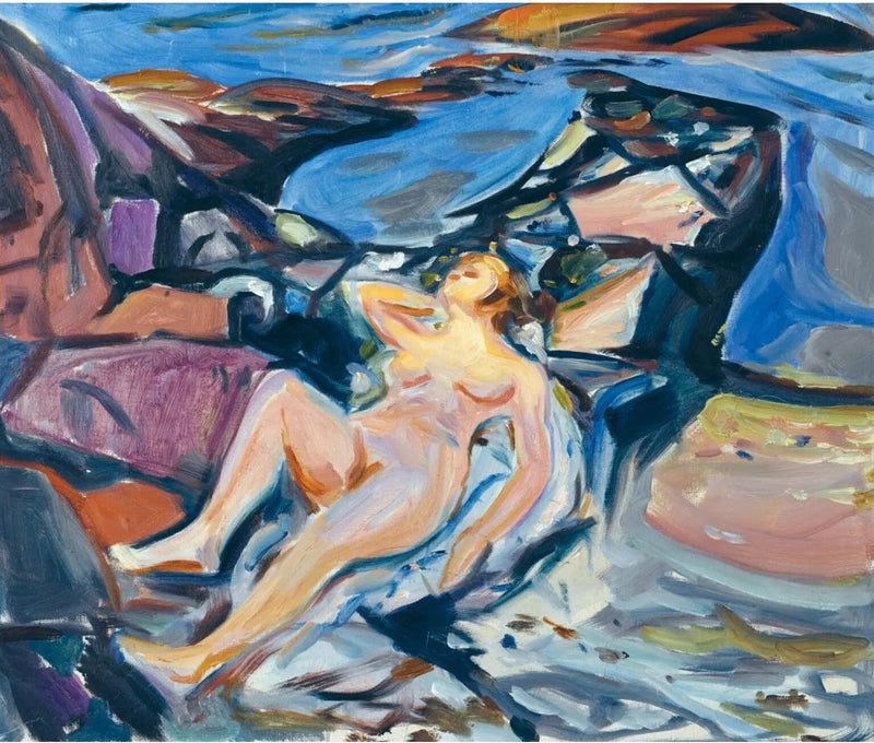 日光浴 - エドヴァルド・ムンク