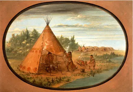 蒸気浴 - ミナタリー - ジョージ・キャトリン

Source:
Bain de vapeur - Minatarree - George Catlin