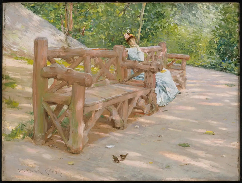 バンク・ド・パルク - ウィリアム・メリット・チェイス

Source:
Banc de parc - William Merritt Chase
