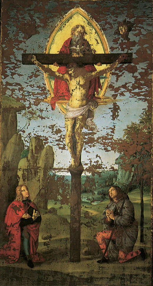 Bannière de la Sainte Trinité - Raphaël Sanzio