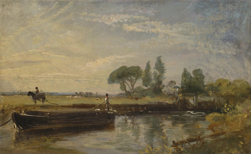 フラットフォードの閘門下の貨物船 - ジョン・コンスタブル

Source:
Barge sous l'écluse de Flatford - John Constable
