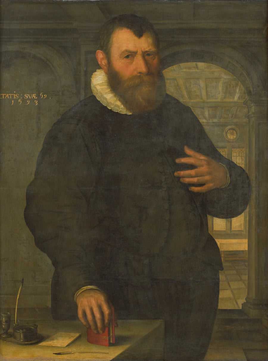Bartholomeus van der Wiere (1534-1603). Pensionnaire d'Amsterdam en 1578 - Jan Claesz