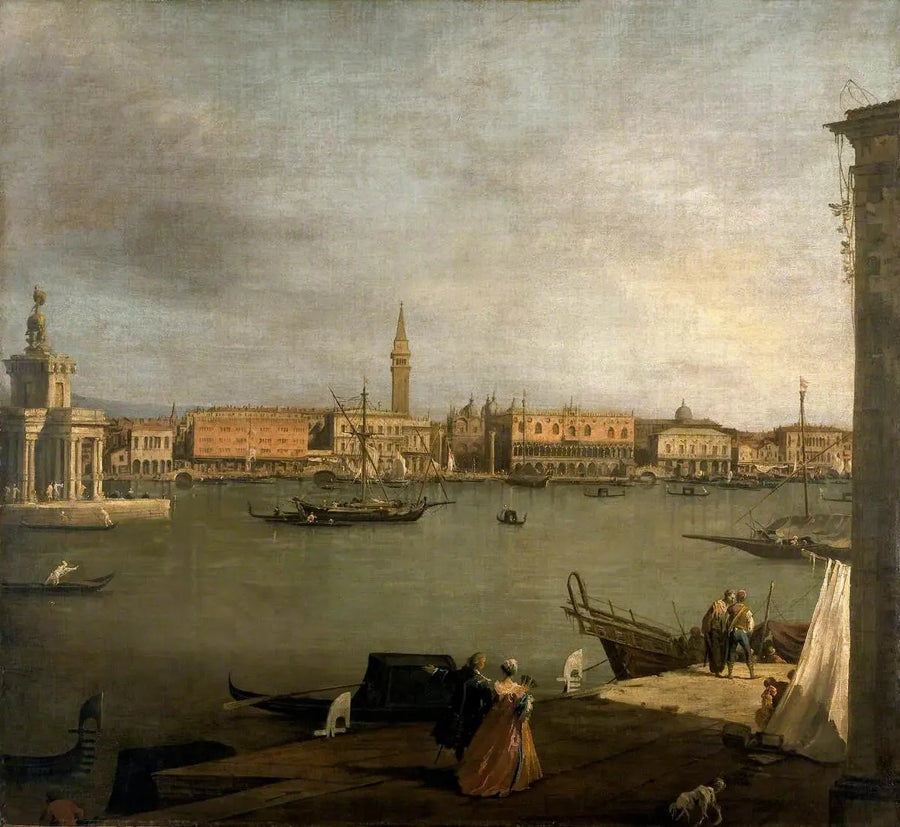 サンマルコ湾のジューエッカからの眺め - カナレット

Source:
Bassin de San Marco depuis la Giudecca - Canaletto