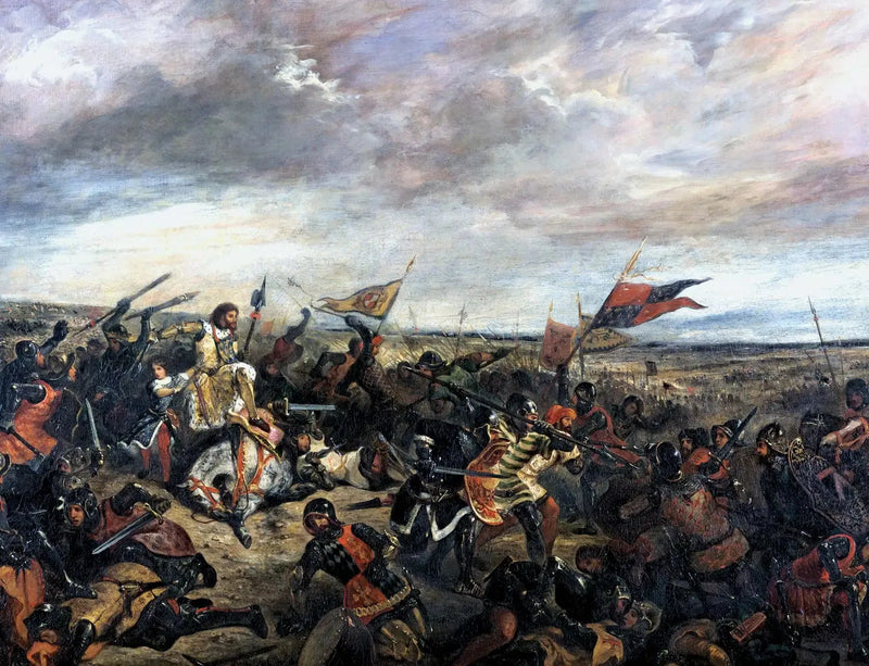 ポワティエの戦い - ユージン・ドラクロワ