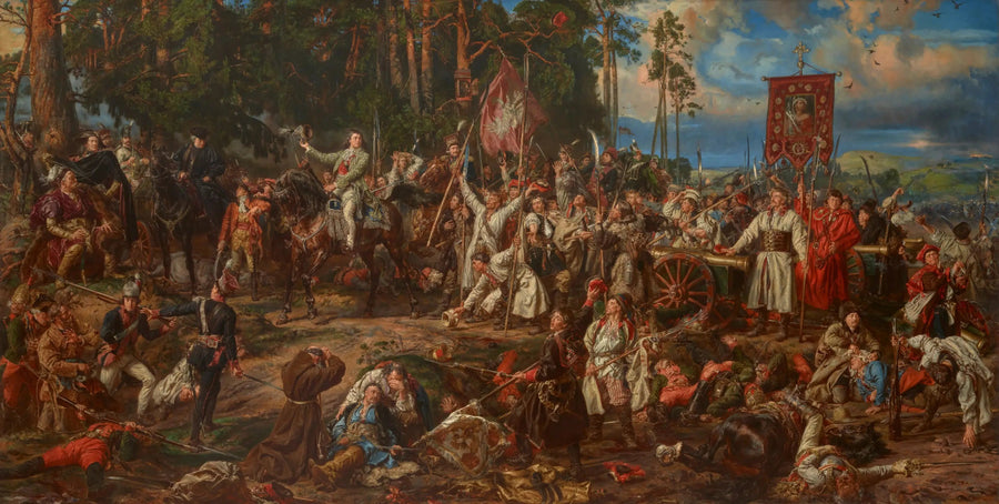 ラズワイツの戦い - ヤン・マテイコ

Source:
Bataille de Raclawice - Jan Matejko