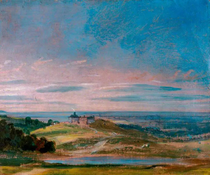 ハムステッド近くの傾斜地にある建物 - ジョン・コンスタブル

Source:
Bâtiments sur un terrain en pente près de Hampstead - John Constable