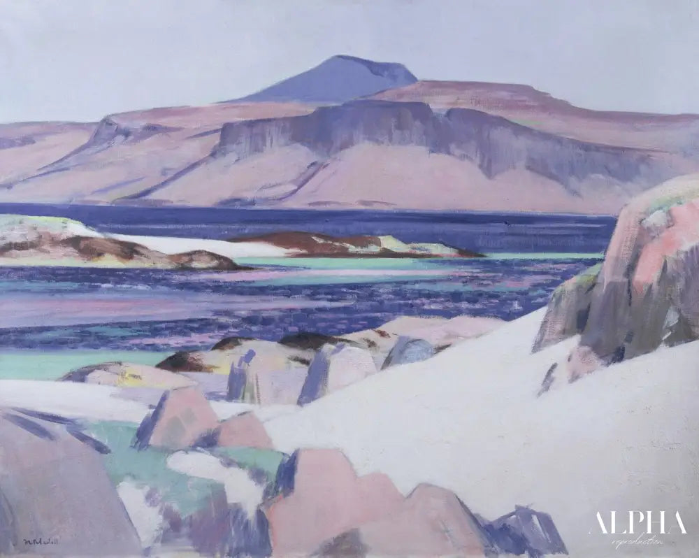 Ben More dans l'île de Mull, Hébrides intérieures - Francis Cadell - Reproductions de tableaux et peintures haut de gamme