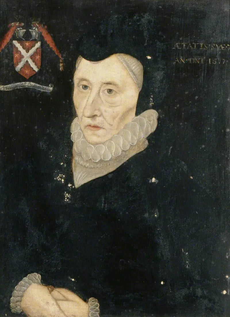 ハンス・ホルバイン・ジュニアによるハードウィックのベス（1527–1608）