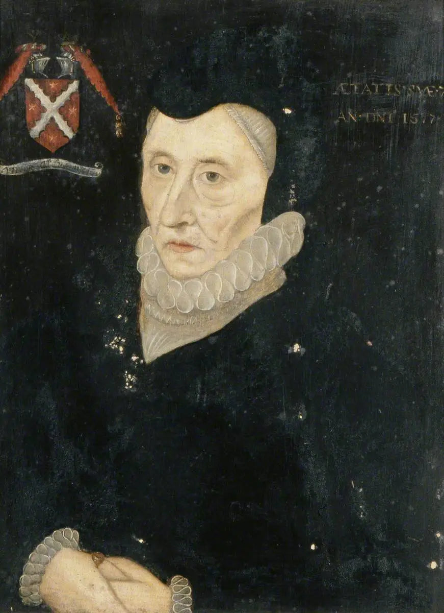 ハンス・ホルバイン・ジュニアによるハードウィックのベス（1527–1608）