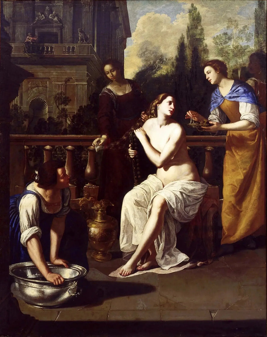 ベツァベー - アルテミシア・ジェンティレスキ

Source:
Bethsabée - Artemisia Gentileschi