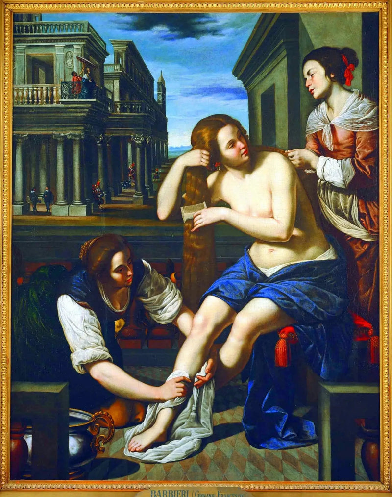 バテシバの浴槽 - アルテミシア・ジェンティレスキ

Source:
Bethsabée au bain - Artemisia Gentileschi