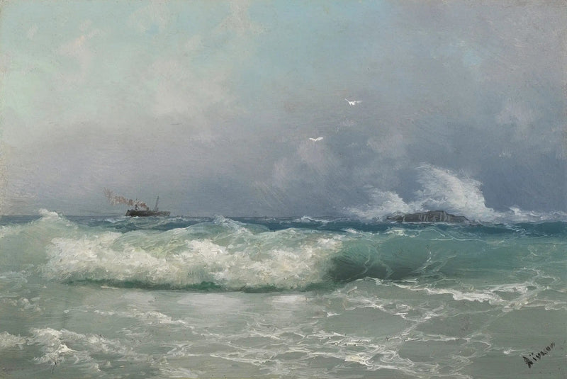 ビアリッツ - イワン・アイヴァゾフスキー

Source:
Biarritz - Ivan Aïvazovski