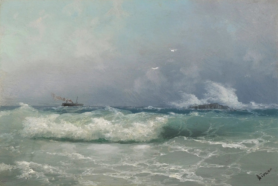 ビアリッツ - イワン・アイヴァゾフスキー

Source:
Biarritz - Ivan Aïvazovski