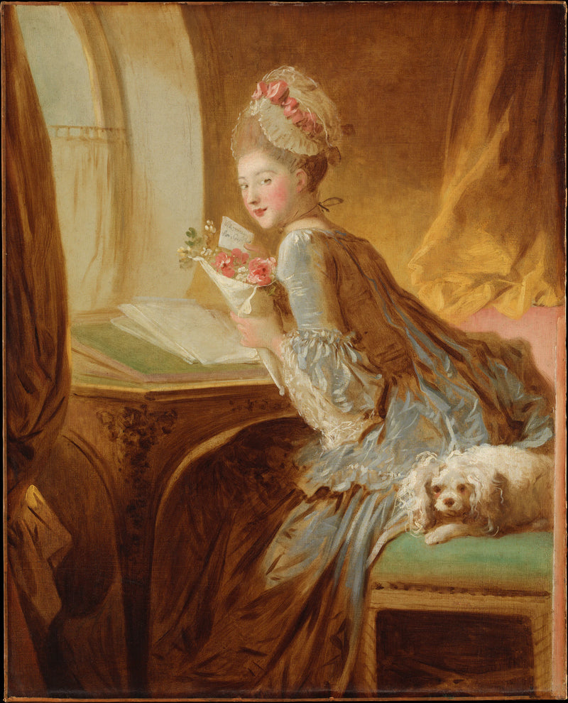 Le Billet doux - Jean Honoré Fragonard