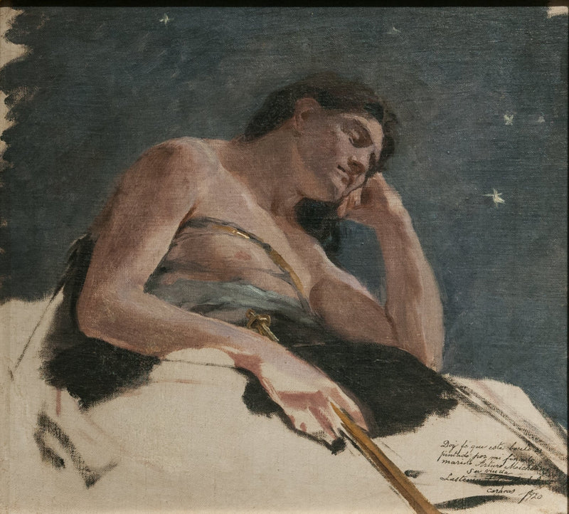 Boceto para La noche - Arturo Michelena