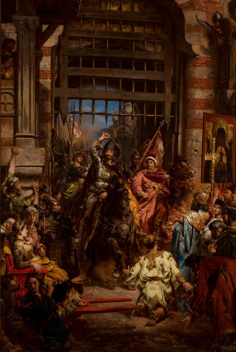 キエフの金門のスヴィアトポルクとボレスラ・ル・ブレーブ - ヤン・マテイコ

Source:
Boleslas le Brave avec Sviatopolk à la Porte Dorée de Kiev - Jan Matejko