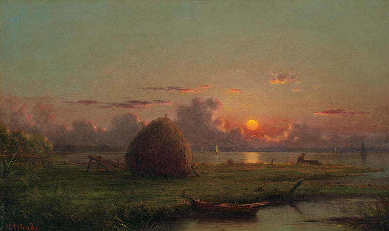 夕暮れ時の干し草の束 - マーティン・ジョンソン・ヒード

Source:
Botte de foin au coucher du soleil - Martin Johnson Heade