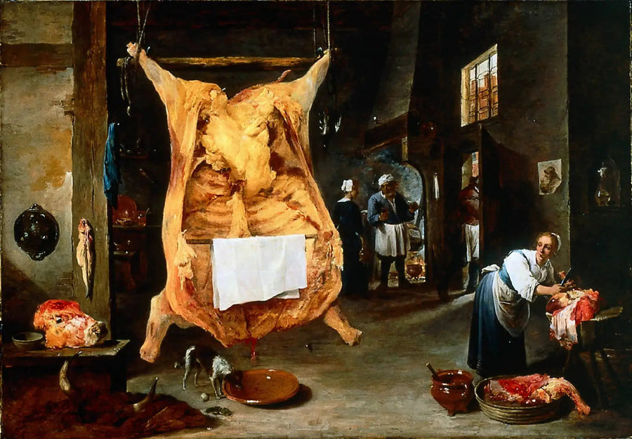 ブーシェリー - ダビッド・テニエール・ル・ジュヌ

Source:
Boucherie - David Teniers le Jeune