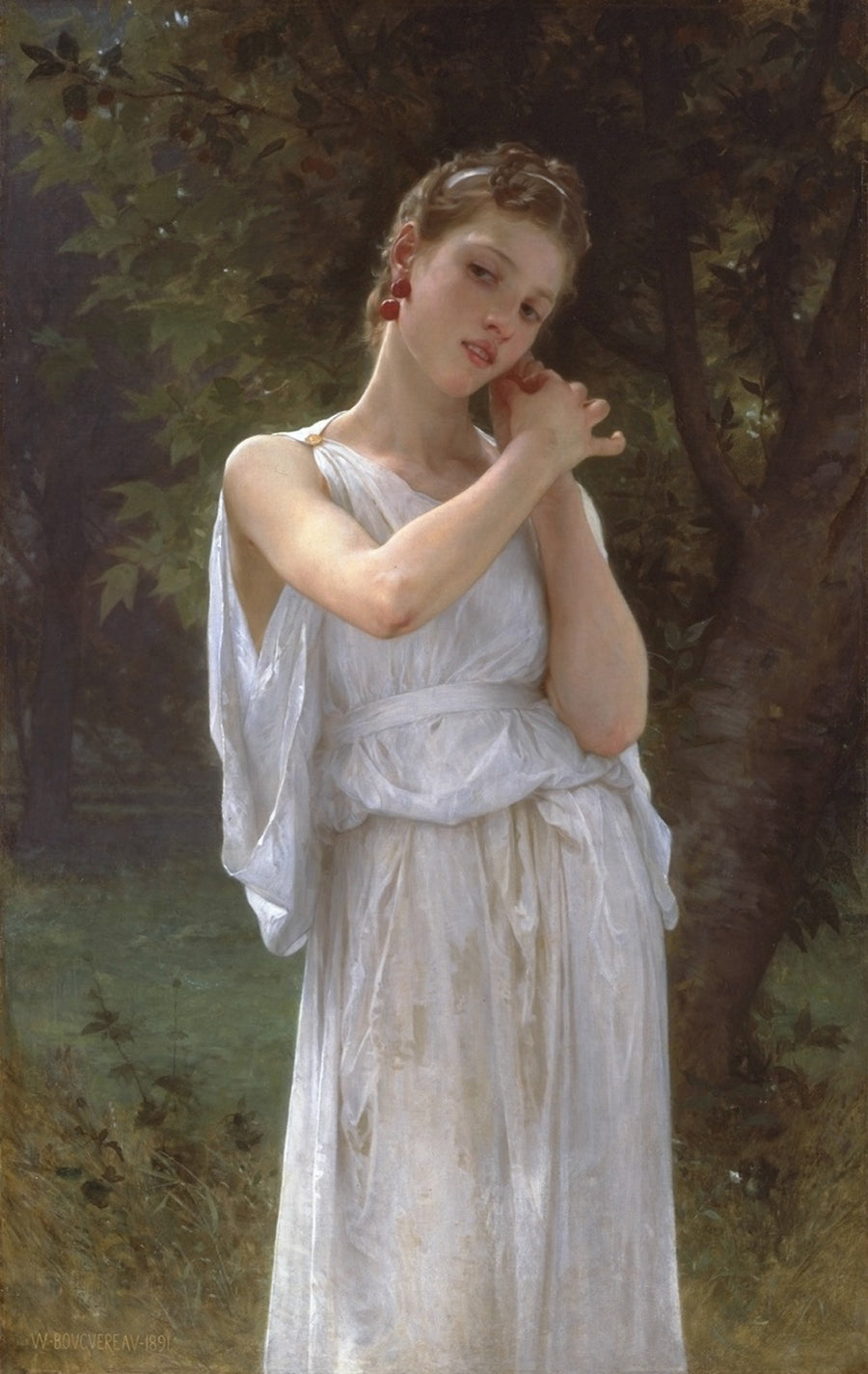 Boucles d’oreilles (1890) - Bouguereau