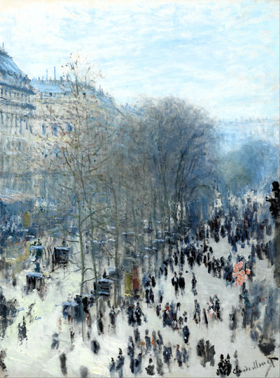 Reproduction du tableau « Boulevard des Capucines - Claude Monet » par Alpha Reproduction en peinture à l’huile