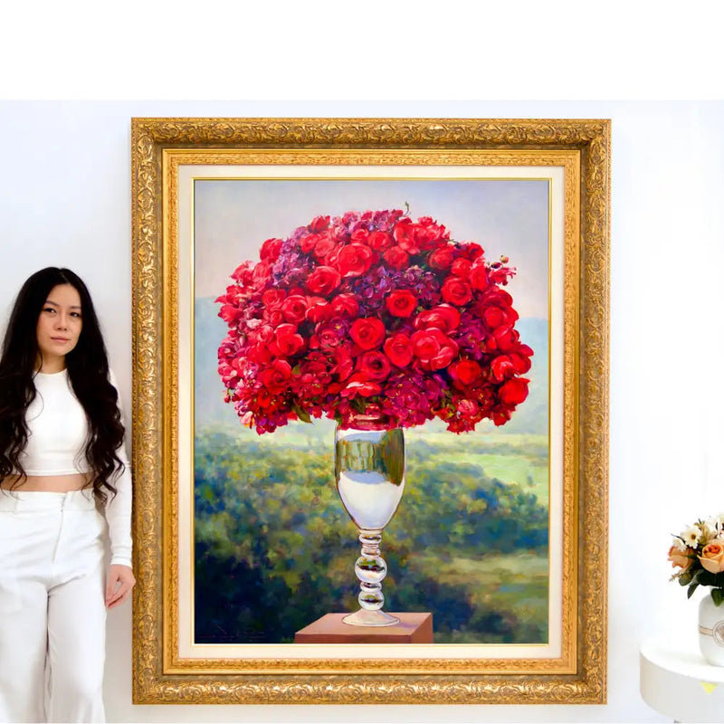 バラの花束 | 100×130センチ