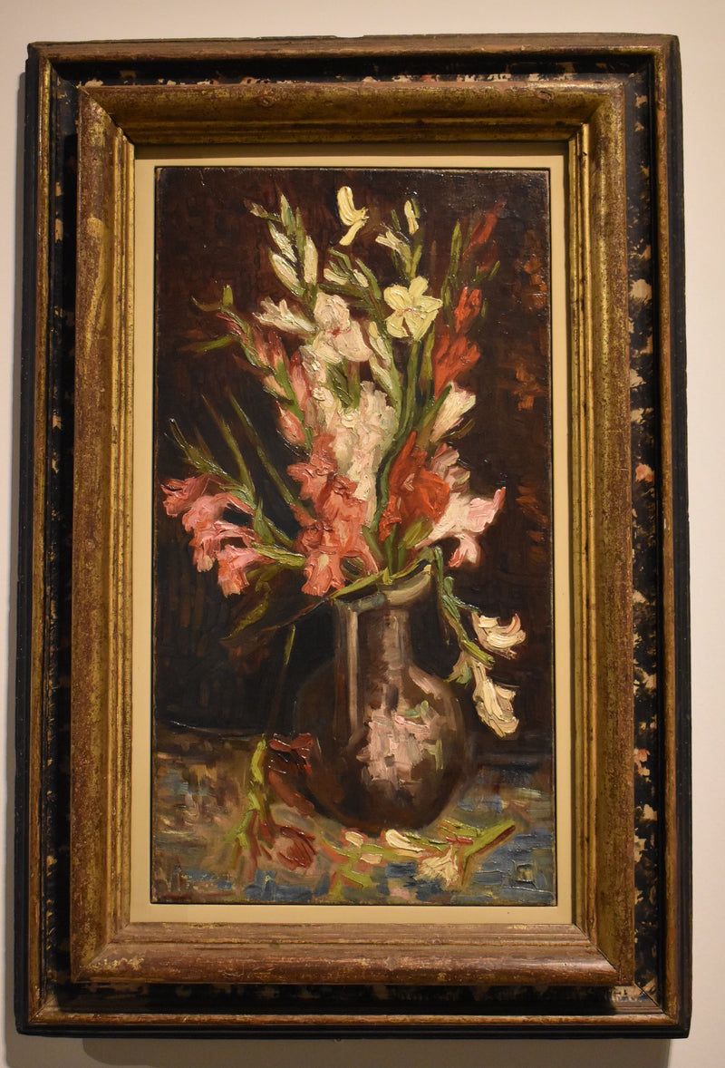 さまざまな色のグラジオラスの花束 - ヴィンセント・ヴァン・ゴッホ