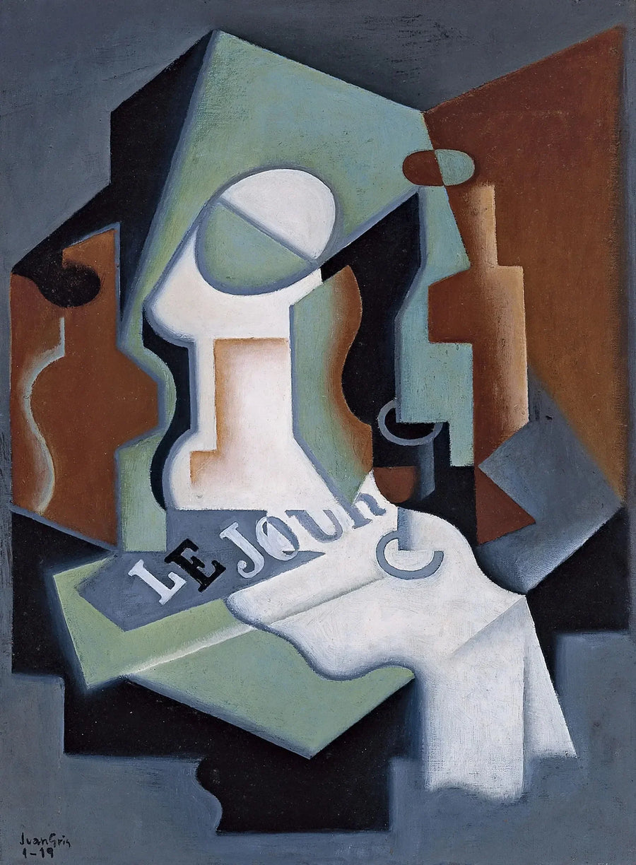 ジュアン・グリスのボトルとフルーツ皿

Source:
Bouteille et plat à fruits - Juan Gris