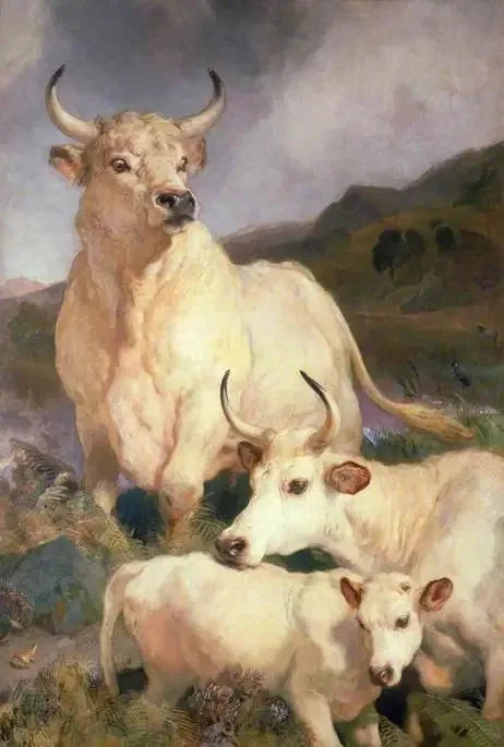 チリングハム、ノースアンプシャーの野生の牛 - エドウィン・ヘンリー・ランディー

Source:
Bovins sauvages de Chillingham, Northumberland - Edwin Henry Landseer