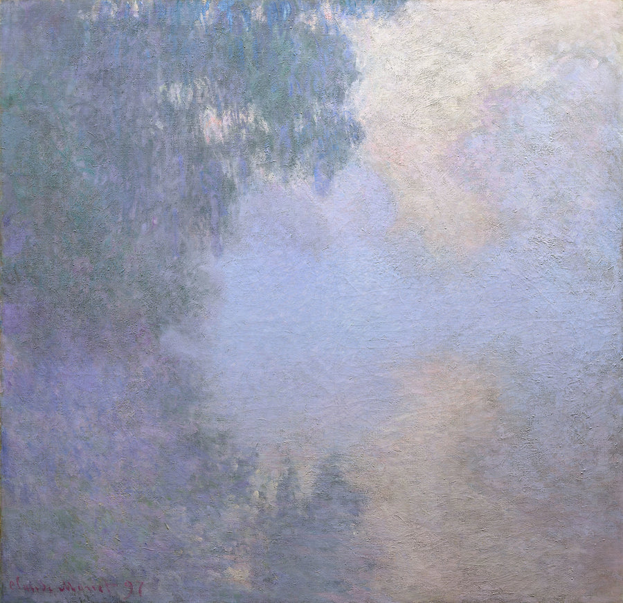 Bras de Seine près de Giverny, brouillard, de Claude Monet, 1897 – Art Institute of Chicago 1933.1156, Wildenstein 1475