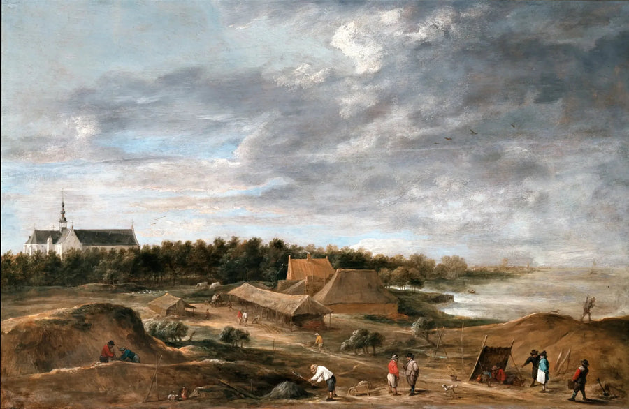 ヘミクシム近くの煉瓦工場 - デイヴィッド・テニエール・ル・ジュヌ

Source:
Briqueteries près de Hemiksem - David Teniers le Jeune